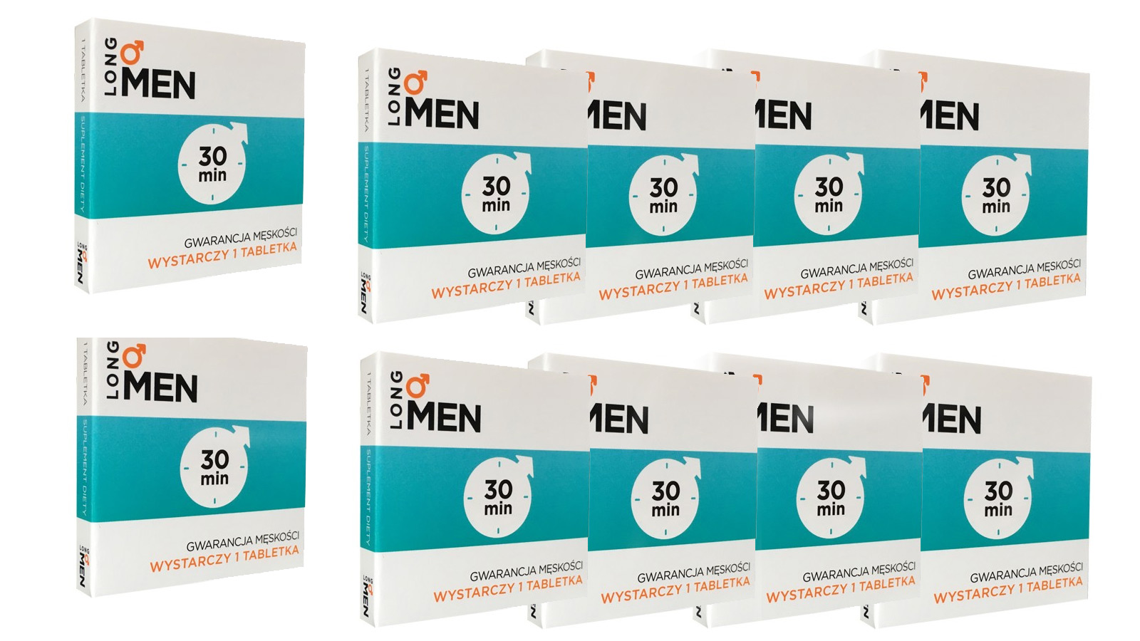  Long Men - Najszybsza tabletka na erekcję i potencję - 10 sztuk