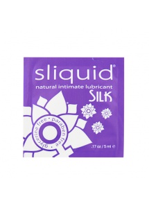 Lubrykant hybrydowy - Sliquid Naturals Silk Lubricant 5 ml  SASZETKA
