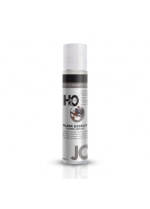 Lubrykant smakowy - System JO H2O Lubricant Black Licorice 30 ml CZARNA LUKRECJA
