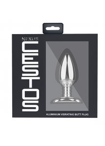 Luksusowy metalowy korek analny - Nexus Cestos Aluminium Remote Control Vibrating Butt Plug  