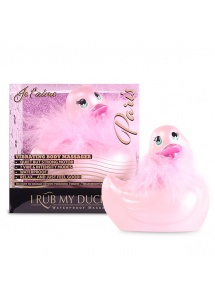Masażer kaczuszka elegantka - I Rub My Duckie 2.0 Paris  Różowy