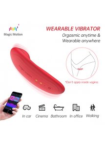 Masażer łechtaczki do majteczek z aplikacją - Magic Motion Nyx Smart Panty Vibrator  