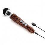 Masażer łechtaczki - Doxy Die Cast 3R Rechargeable Wand Massager Tiger