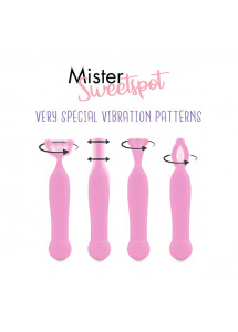 Masażer łechtaczki rotacyjny - Feelztoys Mister Sweetspot Clitoral Vibrator   Różowy