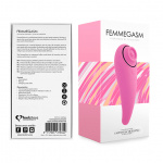 Masażer łechtaczki - FeelzToys FemmeGasm Tapping & Tickling   Różowy