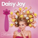 Masażer łechtaczki jak kwiat - FeelzToys Daisy Joy Lay-On Vibrator   Różowy