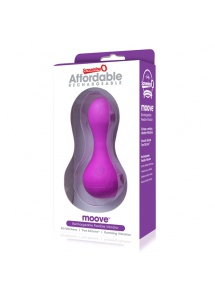 Masażer łechtaczki - The Screaming O Charged Affordable Rechargeable Moove Vibe  Fioletowy