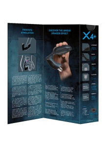 Masażer prostaty wibrujący - Joydivision XPANDER X4+ Rechargeable PowerRocket  Duży