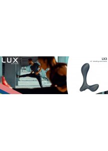 Masażer prostaty z pilotem - Lux Active LX3 Vibrating Anal Trainer  