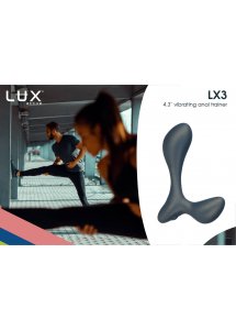 Masażer prostaty z pilotem - Lux Active LX3 Vibrating Anal Trainer  