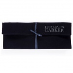 Maska skórzana - Fifty Shades of Grey Darker Limited Collection Blindfold 
