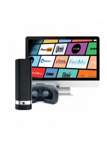 Masturbator teledildoniczny CYBERSEKS VR - Kiiroo Onyx 2 Teledildonic Masturbator Jessica Drake