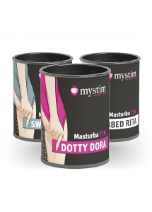 Masturbator wagina w puszce - Mystim MasturbaTIN Dotty Dora Dots  