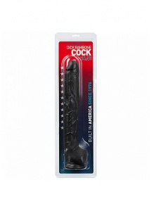 Mega Olbrzymie dildo - Dick Rambone Cock  Czarny - 45 cm 