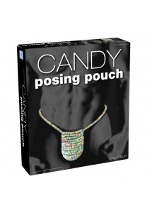 Męskie stringi z cukierków - Candy Posing Pouch  