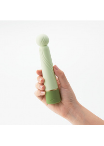 Mięciutki masażer wibrator - Iroha by Tenga Rin Plus Vibrator   Hisui Zielony