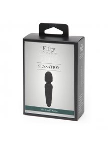 Mini różdżka masażer do łechtaczki - Fifty Shades of Grey Sensation Mini Wand Vibrator  