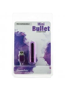 Mini wibrator bullet -  PowerBullet Mini PowerBullet Vibrator 9 Functions Fioletowy