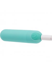 Mini wibrator - PowerBullet Essential Power Bullet Vibrator with Case 9 Fuctions   Zielony