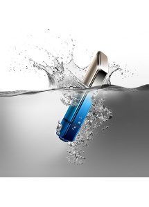 Mini wibrator - Rocks-Off Bamboo Niebieski