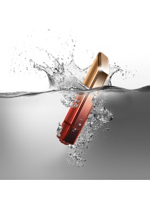 Mini wibrator - Rocks-Off Bamboo Czerwony