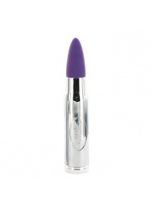 Mini wibrator z giętkim czubkiem Rocks Off - RO-100mm Soft Tip fioletowy