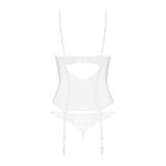 OBSESSIVE - ALISSIUM GORSET I STRINGI BIAŁY XS/S