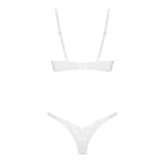 OBSESSIVE - KOMPLET BIELIZNY  BIUSTONOSZ + MAJTECZKI ALISSIUM XS/S