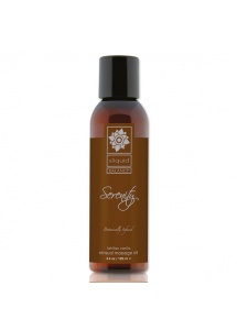 Olejek do masażu zmysłowego - Sliquid Balance Massage Serenity 125 ml - ekstrakt waniliowy
