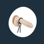 Ozdobne lasso na penisa - Lux Active Tether Adjustable Cock Tie  