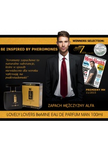 Kieszonkowe Perfumy męskie z feromonami zapachowymi - LOVELY LOVERS BeMINE eau de parfum MAN 2ml