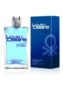 Perfumy z feromonami Love & Desire męskie - 100 ml