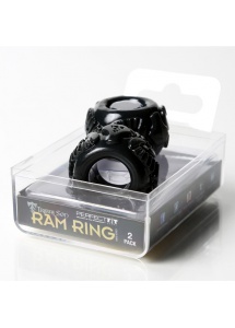 Pierścień na penisa - Perfect Fit Ram Ring 2 sztuki