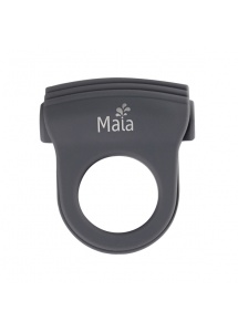 Pierścień  wibrujący na penisa - Maia Toys Rechargeable Vibrating Ring Grey 