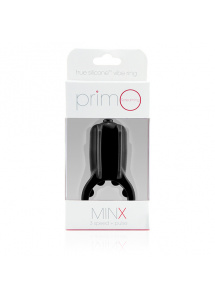 Pierścień wibrujący na penisa - The Screaming O PrimO Minx Black  