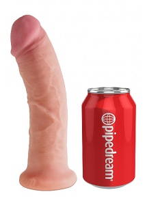 Pipedream King Cock - dildo  dual-density JAK PRAWDZIWE naturalne TPE FANTA 20cm (8")