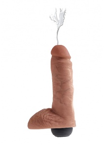 Pipedream King Cock - Dildo  WYTRYSK + sztuczna sperma 20 cm (8\')