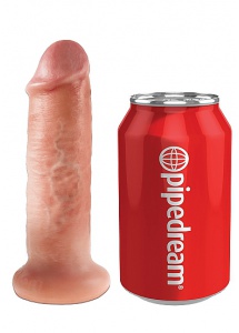 Pipedream King Cock - HOT SEAT mała Poduszka do skakania + Wibrujące Dildo 15cm(6") 