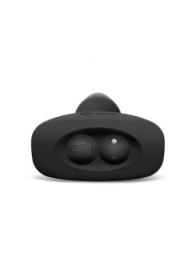 Plug analny rotujący i wibrujący sterowany zdalnie - Bvibe Rimming Remote Control Plug  Czarny