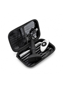 Plug analny ze zdalnym sterowaniem - B-Vibe Trio Remote Control Plug  Czarny