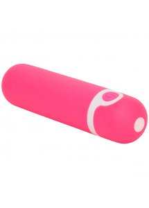 Podręczny mini wibrator ładowany - Wonderlust Purity Rechargeable Bullet  Różowy