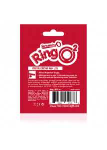 Podwójny pierścień na penisa i jądra - The Screaming O RingO 2 Blue  
