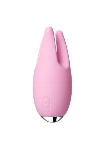 Potrójny stymulator łechtaczki - Svakom Cookie Sensual Massage Vibrator Różowy