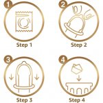 Prezerwatywy bez lateksu - Durex Condoms Nude No Latex 20 szt  