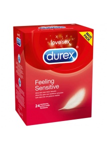 Prezerwatywy cienkie - Durex Feeling Sensitive Condoms 24 szt