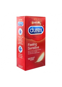 Prezerwatywy cienkie - Durex Feeling Sensitive Condoms 12 szt