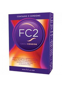 Prezerwatywy dla kobiet - Femidom FC2 Female Condom 3 szt  