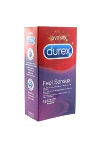Prezerwatywy dla wyraźniejszych odczuć - Durex Feel Sensual Condoms 12 szt