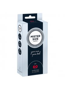 Prezerwatywy dopasowane na miarę - Mister Size 60 mm 10szt