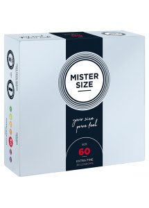 Prezerwatywy dopasowane na miarę - Mister Size 60 mm 36szt